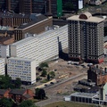  tower block at  14 Shaftesbury Street  Anderston, Glasgow from the air