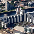  Lancefield Quay Apartments Glasgow from the air