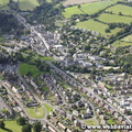 Jedburgh Scotland  UK aerial photograph