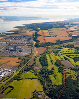  Antonine Wall Scotland  UK aerial photograph