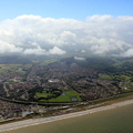  Orographic Cloud over Abergele aerial photograph
