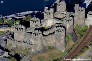 Conwy aerial photographs 