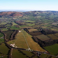 Denbigh Gliding airfield at Lleweni Parc aerial photograph