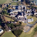  North Wales Hospital Denbigh Wales aka Denbigh Asylum aerial photograph