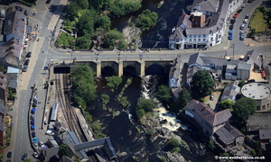 Llangollen Bridge aerial photo
