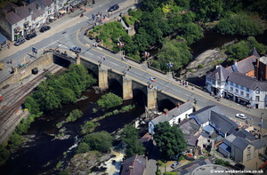 Llangollen Bridge aerial photo