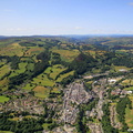 Llangollen aerial panorama