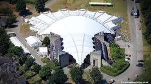 Royal International Pavilion,  aerial photo