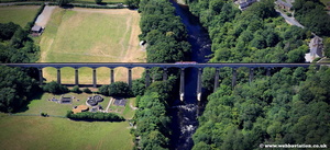 Pontcysyllte Aqueduct aerial photo