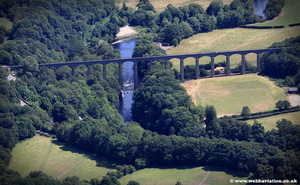 Pontcysyllte Aqueduct aerial photo