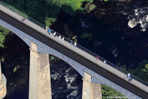 Pontcysyllte Aquaduct  aerial photo