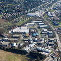 Lon Parcwr Industrial Estate, Ruthin, Clwyd, LL15l aerial photograph