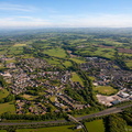 St Asaph North Wales aerial photograph