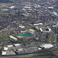  Plas Coch Retail Park Wrexham  aerial photograph