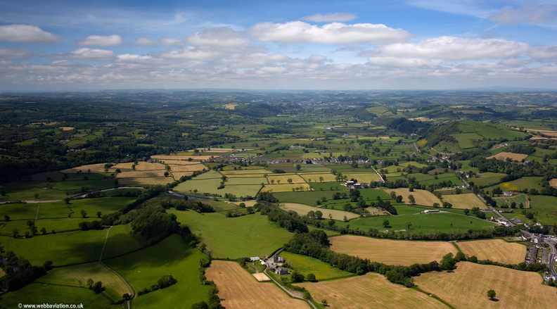 Afon Cothi from the air
