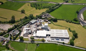 Cambrian Pet Foods Llangadog from the air