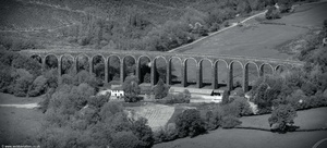Cynghordy Viaduct from the air