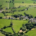 Llandovery Roman fort from the air