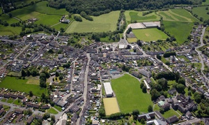 Llandovery from the air
