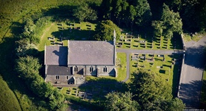 Trevaughan Chapel from the air