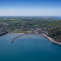 Goodwick Fishguard Pembrokeshire from the air