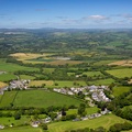 Llanddewi Velfrey Pembrokeshire from the air