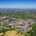 Narberth Pembrokeshire from the air