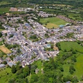 Narberth Pembrokeshire from the air
