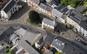 Narberth Town Hall ,Narberth Pembrokeshire from the air