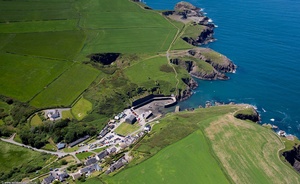 Porthgain from the air