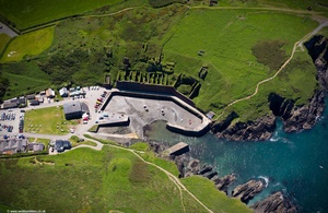 Porthgain from the air