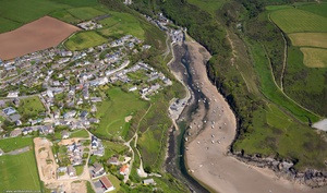 Solva (Solfach), Pembrokeshire  from the air