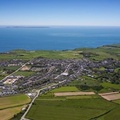 St Davids Pembrokeshire from the air