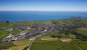 St Davids Pembrokeshire from the air