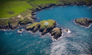 Strumble Head Lighthouse from the air