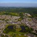 Caerphilly aerial photograph