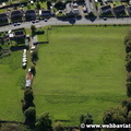 Gelligaer Roman Fort  Wales UK aerial photograph 
