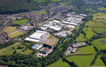 Pantglas Industrial Estate, Caerphilly, CF83  aerial photograph