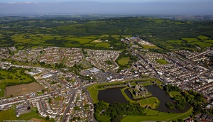 Caerphilly Gwent Wales  aerial photograph 