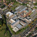 Royal Gwent Hospital  Newport, Gwent, Wales aerial photograph