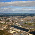 Newport, Gwent, Wales NP20 aerial photograph