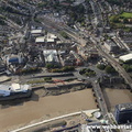 Newport South Wales aerial photograph 