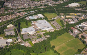 ZF Automotive UK factory aerial photo