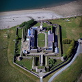 Fort Belan  North Wales  aerial photograph