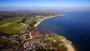 Abersoch Llyn Peninsula  Wales  from the air 