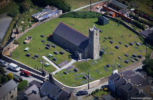  Llyn  Maritime Museum Nefyn on the Lleyn Peninsiula  North Wales aerial photograph