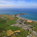Morfa Nefyn on the Llŷn  Peninsiula North Wales  aerial photograph