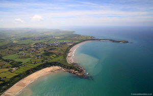 Penryhn Nefyn on the Llŷn Peninsiula North Wales  aerial photograph