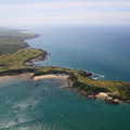Porth Dinllaen  on the Llŷn Peninsiula North Wales  aerial photograph