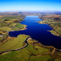 Lake Bala ( Llyn Tegid ) aerial photograph 